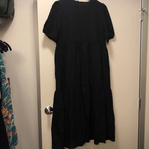 Oak and fort oversized tiered dress